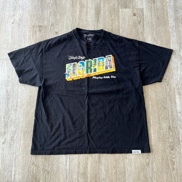 Jungle Boys Other - Rare! Unisex Jungle Boys Black Short Sleeve "Florida" Tshirt - XXL